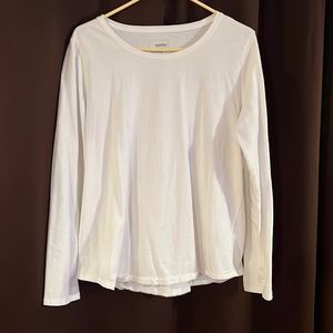 Sonoma everyday tee. White long sleeve. Size large